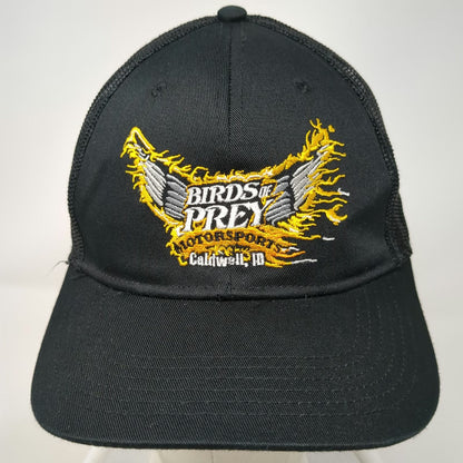 OTTO Trucker Hat Black One Size Birds of Prey Motorsports Caldwell ID Snapback
