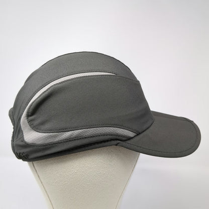 REI Baseball Cap Gray One Size Slideback Mesh Side Panels Outdoor Running Hat
