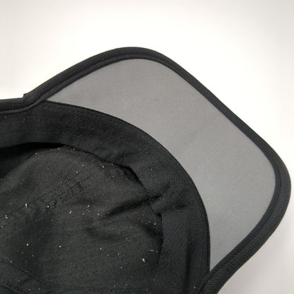 Adidas Strapback Hat Black One Size Adjustable Embroidered Breathable Mesh