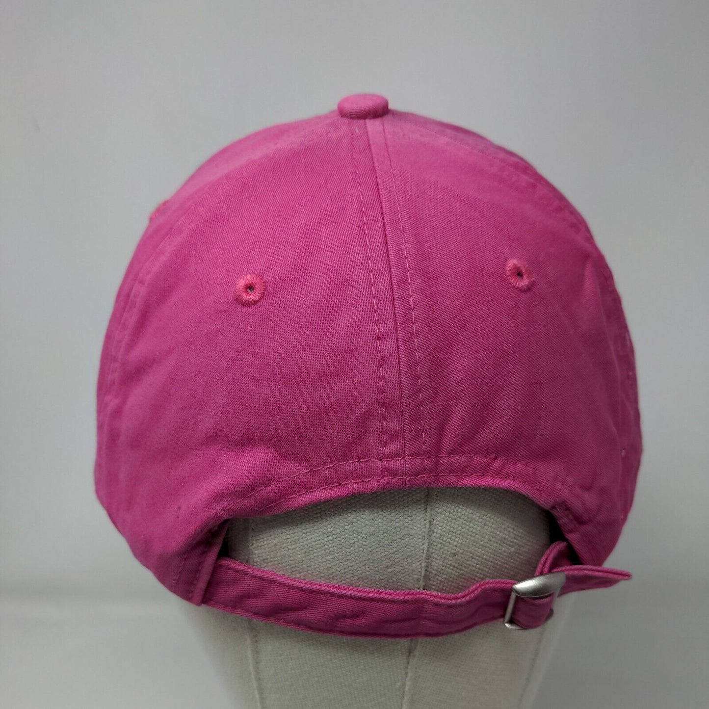Centennial Golf Course Slideback Hat Pink One Size Solid Embroidered