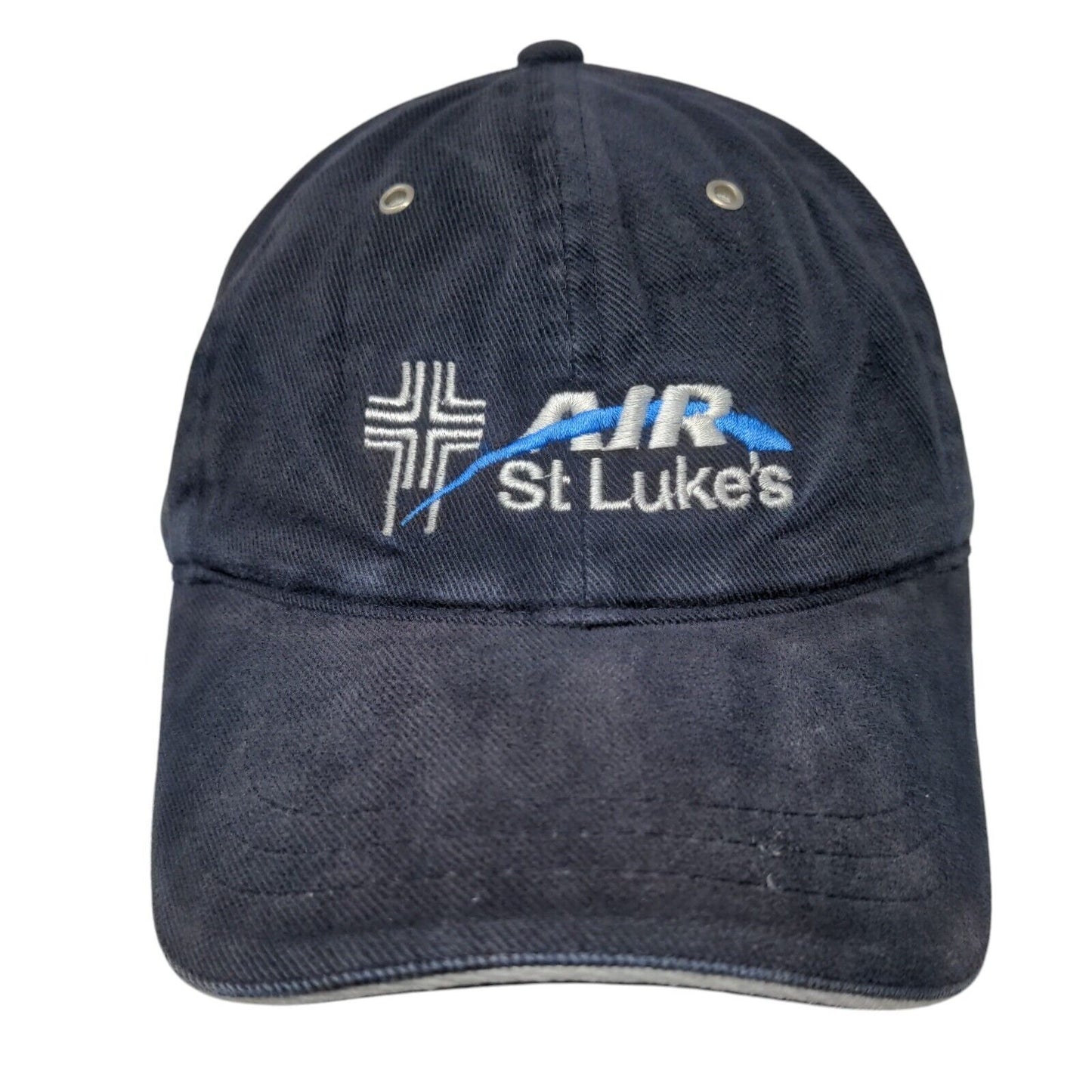 Air St. Luke's Slideback Hat Blue OSFA Adjustable Embroidered Fahrenheit