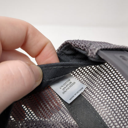 Richardson Snapback Rope Trucker Hat Gray One Size Mesh Back Blank