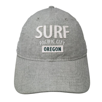 Surf Pacific City Oregon Slideback Hat Green One Size Adjustable Legacy