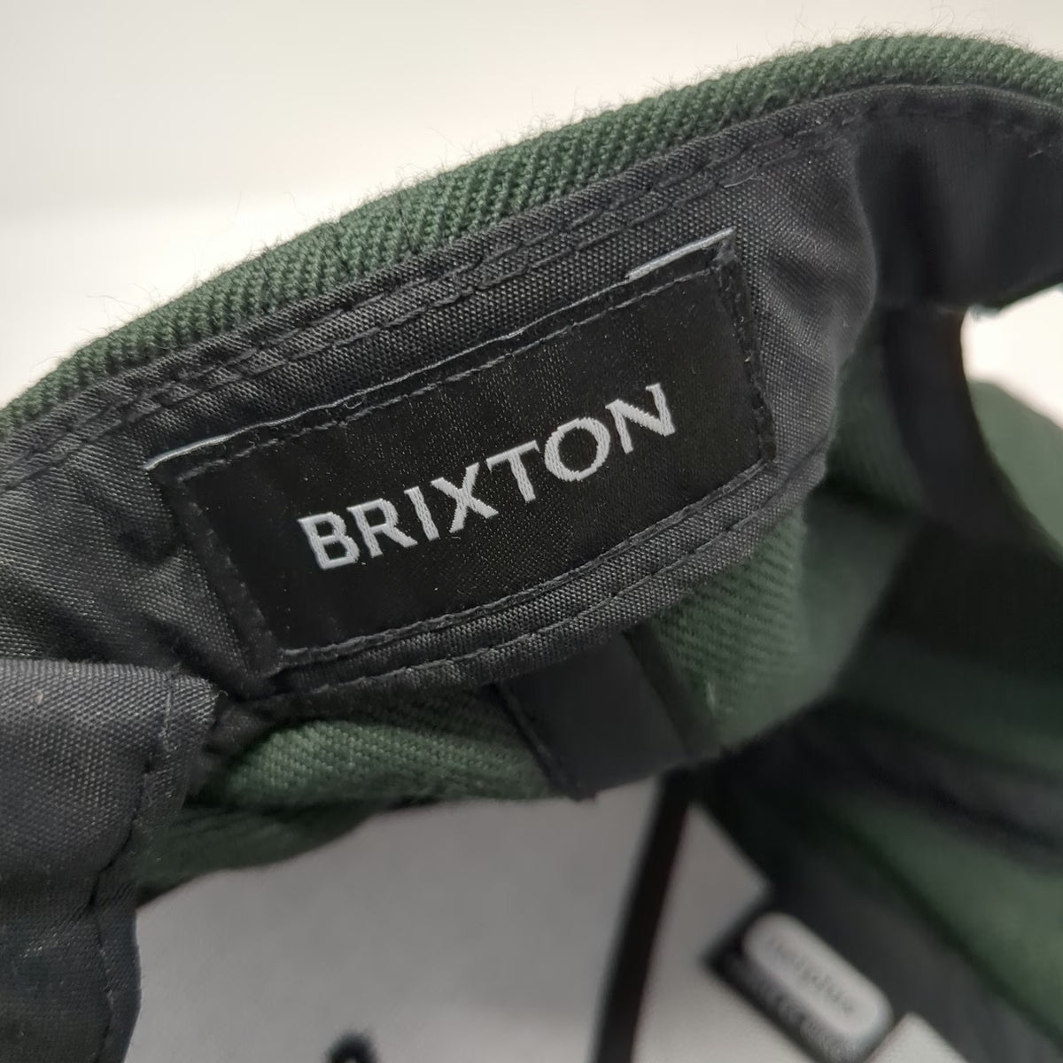 Brixton 5 Panel Gray Hat One Size Snapback Shield Patch Wool Blend MFG CO Cap