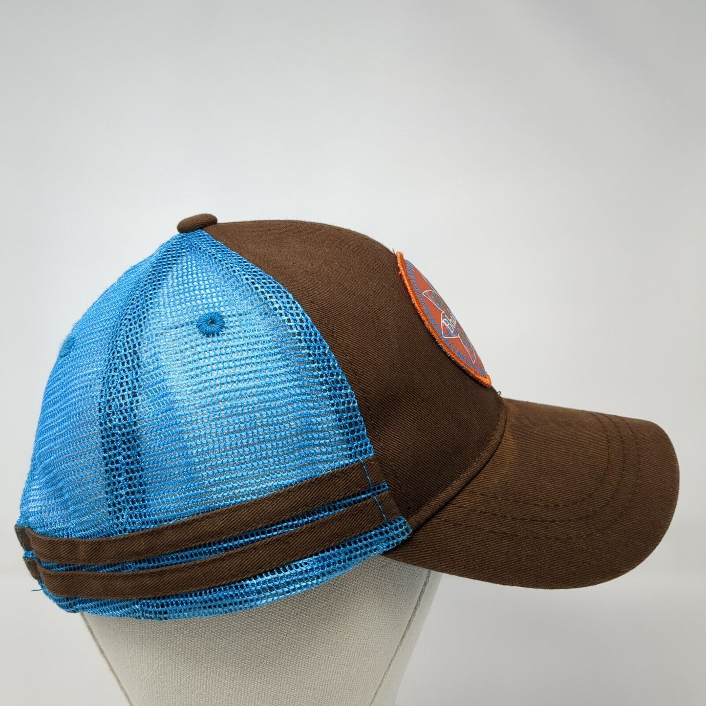 Bhakti Chai Snapback Trucker Hat Multicolor OS Adjustable Mesh Back 6 Panel