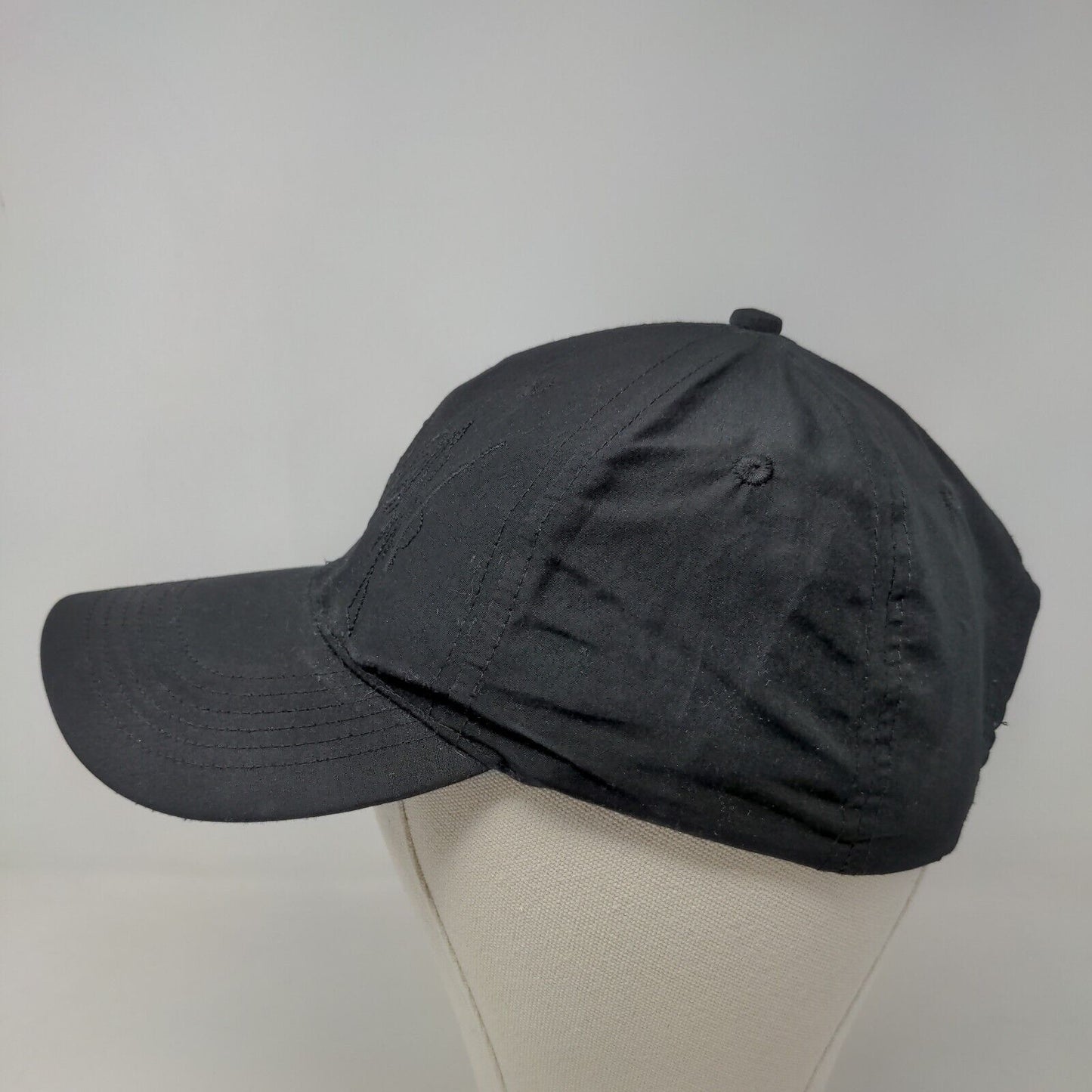 Unbranded Men's Slideback Hat Black Adjustable Embroidered London Logo