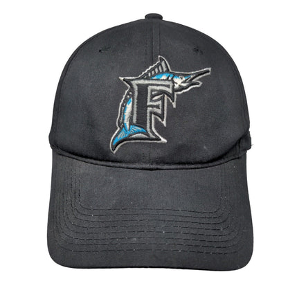 Florida Marlins Strapback Hat Black OSFM Embroidered Logo MLB OC Sports