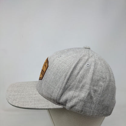 Beaver Creek Colorado Elev. 11,440 Snapback Hat Gray OS The Classics Yupoong