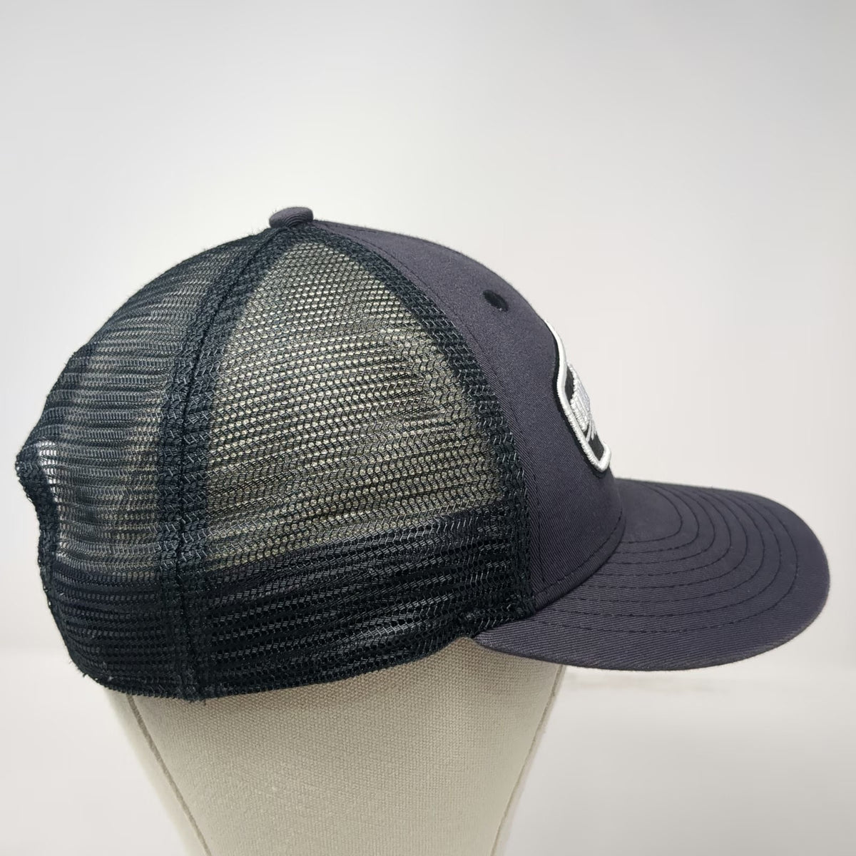 Harbor Freight Trucker Hat Gray One Size Mesh Snapback HFT Est 1977 Logo Patch