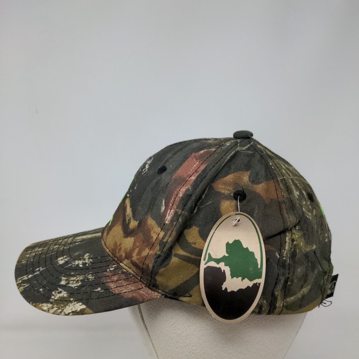 Heatec Parts Strapback Hat Camouflage One Size Embroidered Port Authority