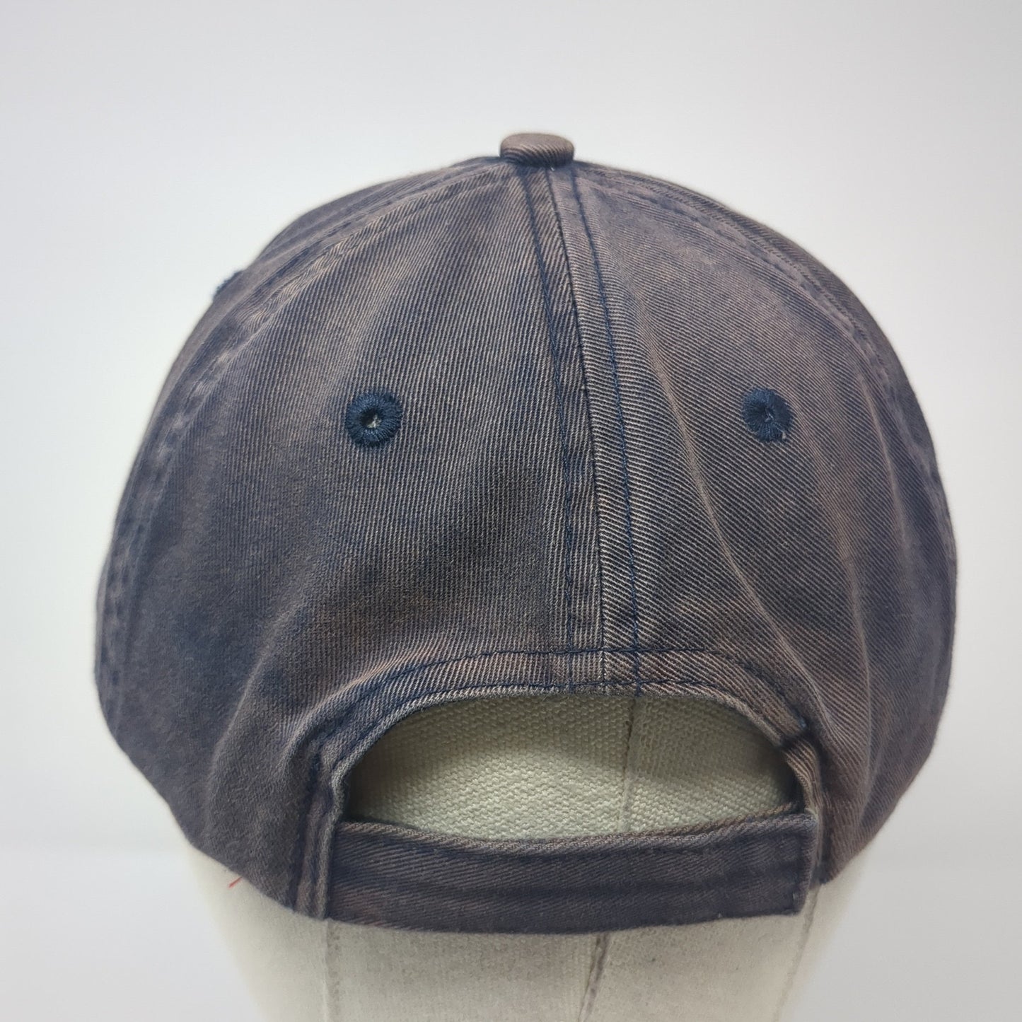 Destin Florida Strapback Hat Blue One Size Adjustable Embroidered
