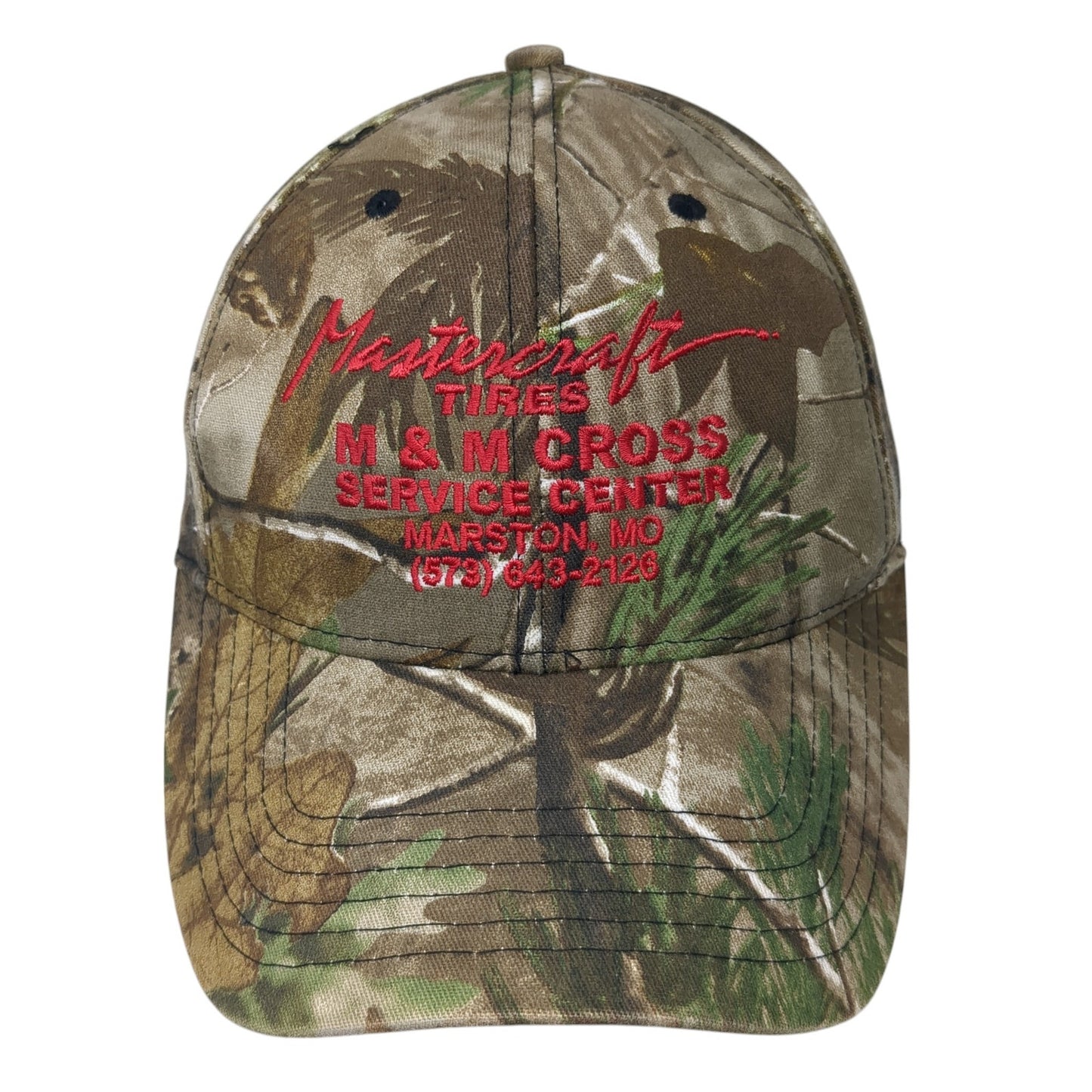 Mastercraft Tires Strapback Hat Multi One Size Camo Hunting Cap America