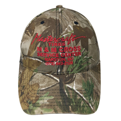 Mastercraft Tires Strapback Hat Multi One Size Camo Hunting Cap America