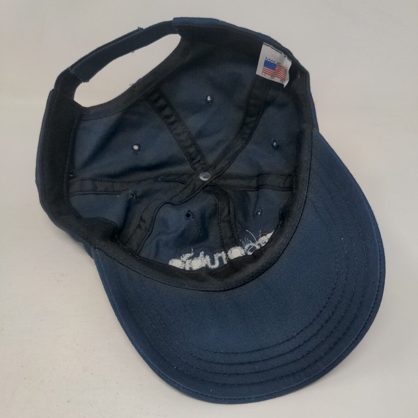 Marco Rubio Strapback Hat Blue One Size Adjustable Embroidered Vented Holes