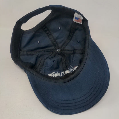 Marco Rubio Strapback Hat Blue One Size Adjustable Embroidered Vented Holes