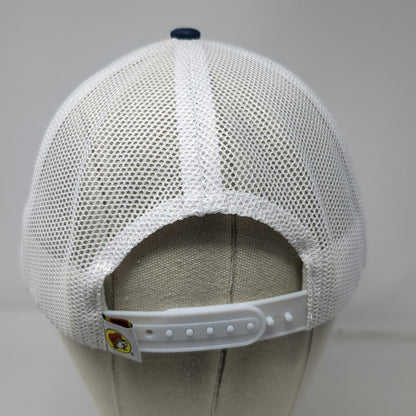 Buc-ee's Trucker Hat Blue One Size Texas Flag State Outline Mesh Snapback Logo