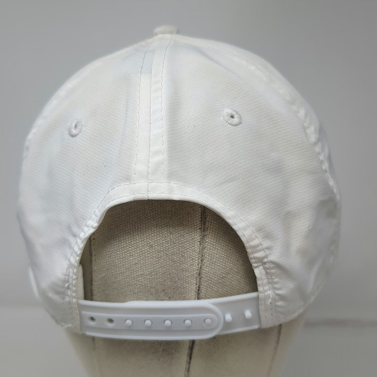 Pukka Snapback White One Size Hat Battle In The Desert Rope Golf Patch Palm Tree