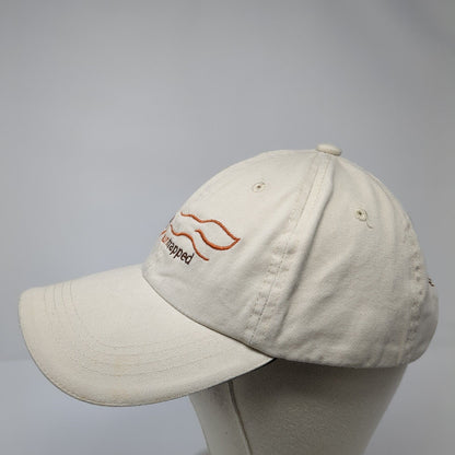 Wyoming Untrapped Strapback Hat Tan One Size Adjustable Port Authority