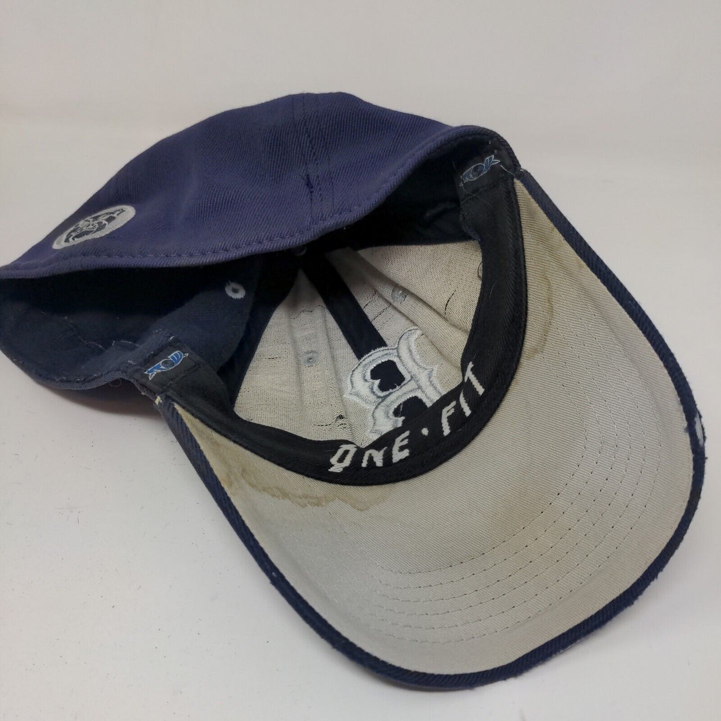 Top of the World Men's Fitted Hat Blue OSFA Embroidered Butler Bulldogs Logo