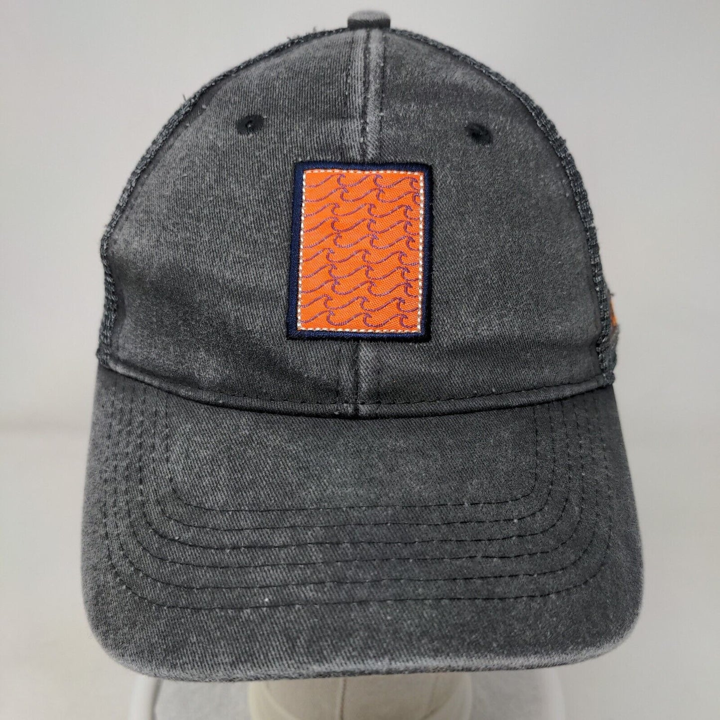 Florida St. Pete Beach Snapback Trucker Hat Gray OSFA Embroidered Mesh Back