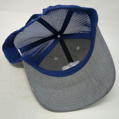 Richardson 112 Trucker Hat Gray Blue One Size Avalanche Science Mesh Snapback