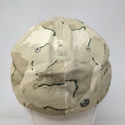 QuikSilver Edition Fitted Hat Camouflage One Size Embroidered Vented Holes