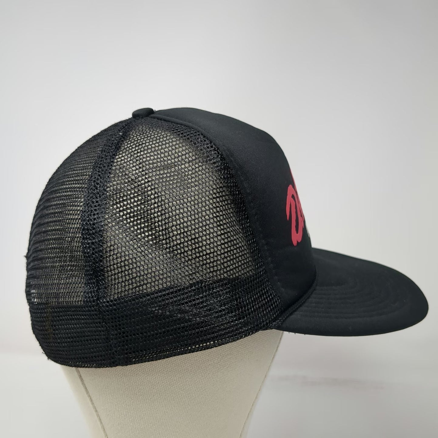 Mohr's Trucker Hat Black One Size D.A.R.E. To Keep Kids Off Drugs Mesh Snapback