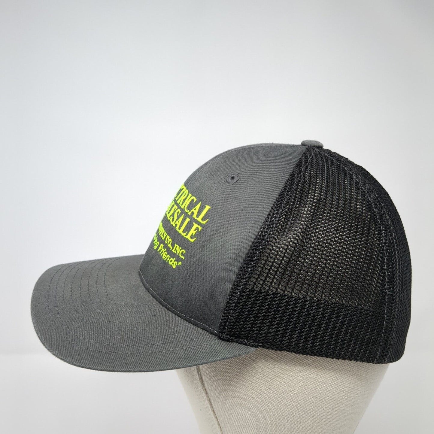 Electrical Wholesale Fitted Mesh Back Trucker Hat Gray S/M Richardson