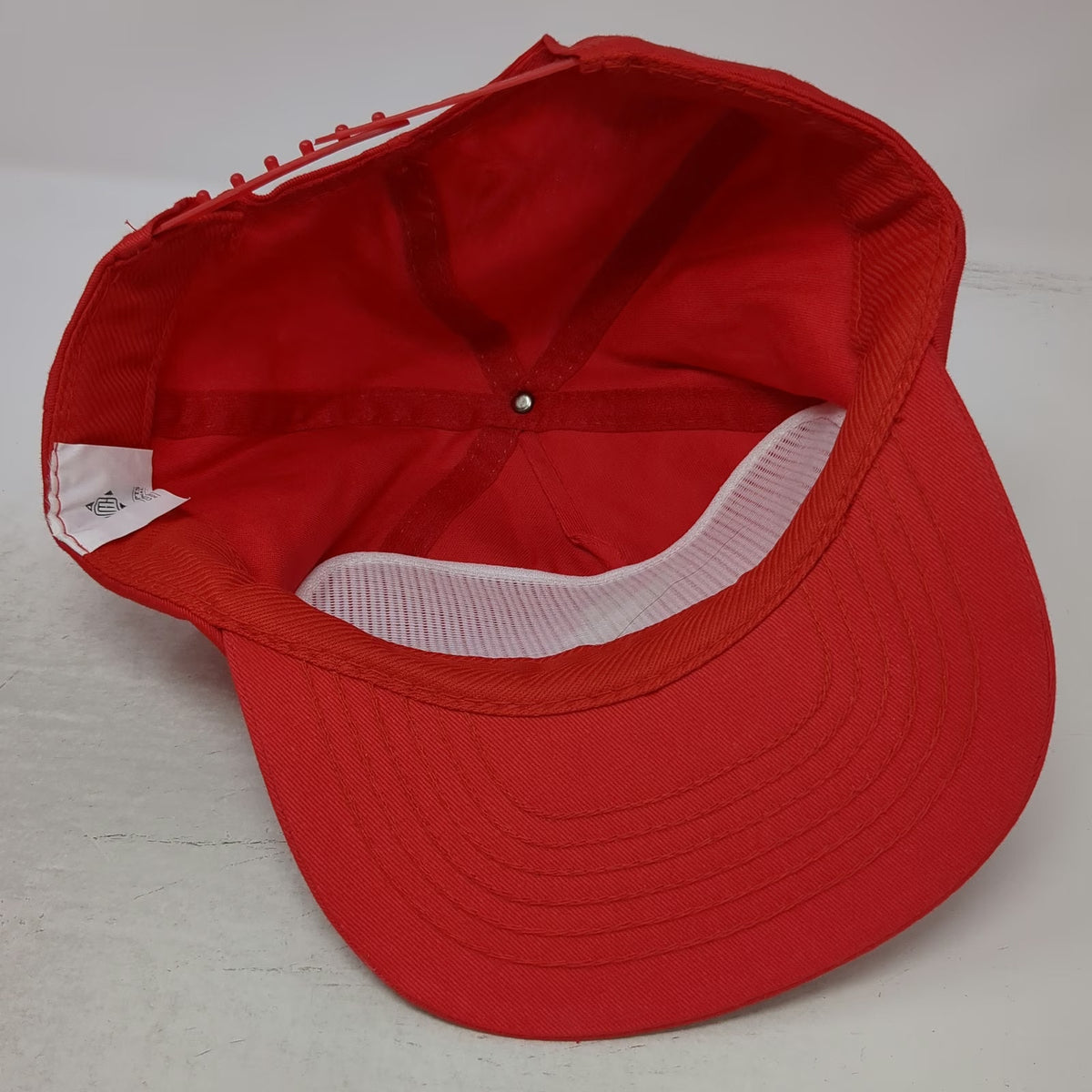 Concepts Trucker Red Hat One Size Winston Eagle Embroidered Snapback Vintage