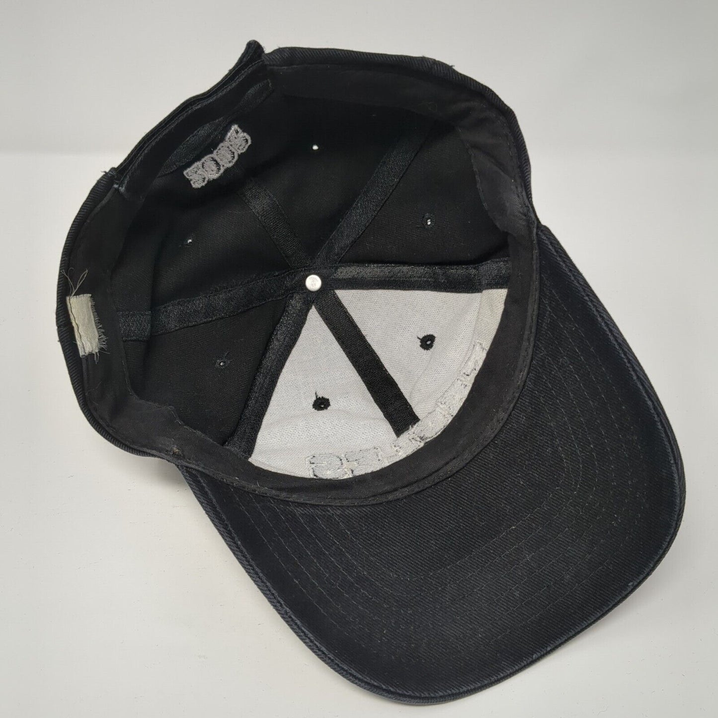 Eagles 2002 Strapback Hat Black One Size Adjustable Embroidered 6 Panel