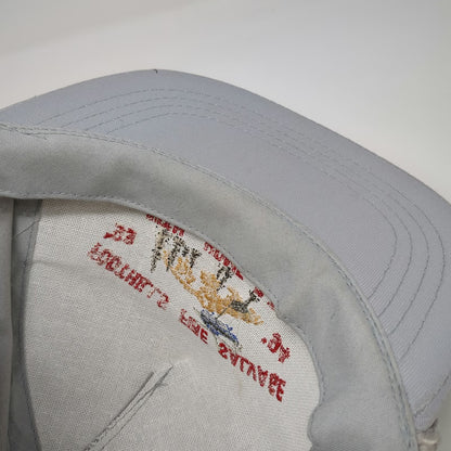 Yupoong Trucker Gray Vintage 1991 Rope Snapback Forest Fire Salvage B.N.F. hat