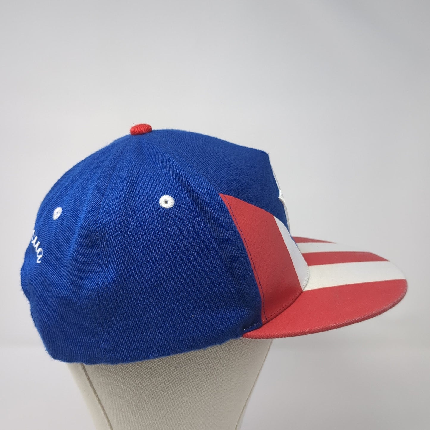 Puerto Rico Flag Boricua Snapback Cap Multicolor One Size Adjustable Patriotic