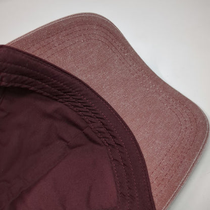 Keds Baseball Cap Red One Size Strapback Mesh Back Adjustable Cotton Blend Hat