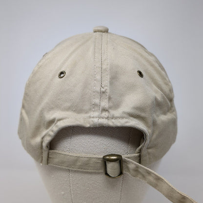 Idaho State Track 2005 Slideback Hat Tan One Size Embroidered USA Flag