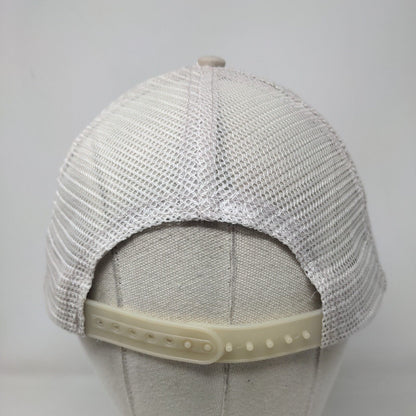 Waikoloa Plaza Village Hawaii Snapback Trucker Hat Tan OSFA Adjustable Hit Wear