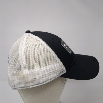 Salt Life Estd 2003 Patch Snapback Trucker Hat Black One Size Mesh Back