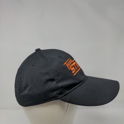Team STIHL Snapback Hat Black One Size Embroidered Solid 6 Panel