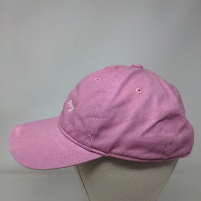 Bad Hair Day Slideback Hat Pink One Size Embroidered Adjustable 6 Panel