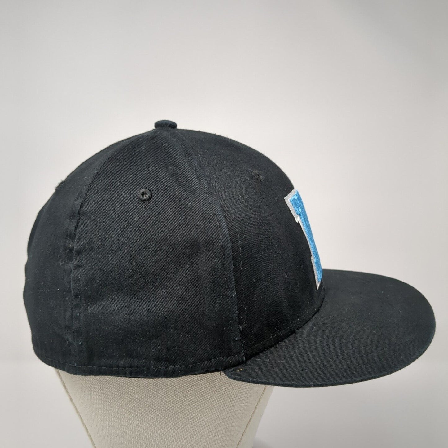 Surf Brigade Wakesurfing Fitted Hat Black M/L Embroidered Logo A-Flex