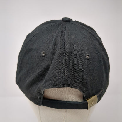 Kendall Slideback Hat Black OSFA Adjustable Embroidered 6 Panel HG