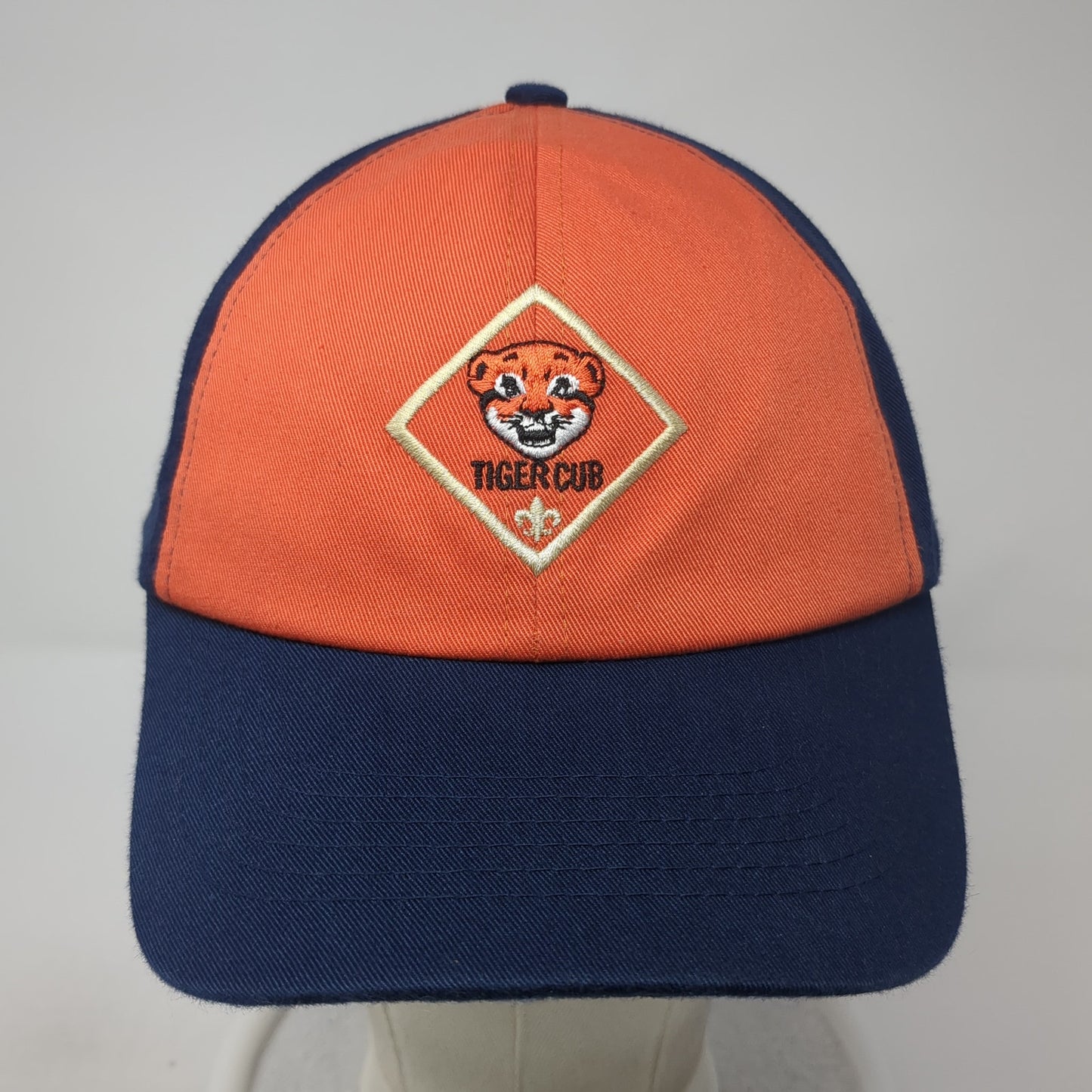 Tiger Cub Boy Scouts Strapback Hat Multi Large Adjustable Colorblock