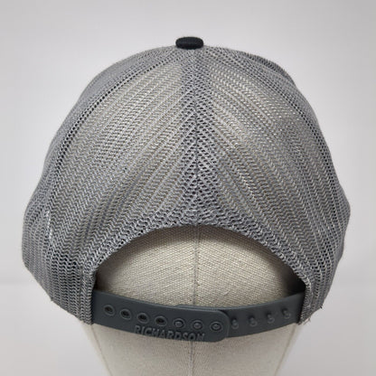 Hop Valley Brewing Co Snapback Trucker Hat Black One Size Richardson