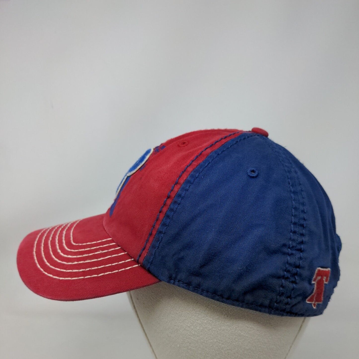 Philadelphia Phillies Slideback Hat Red Blue OS Embroidered Logo MLB '47 Brand