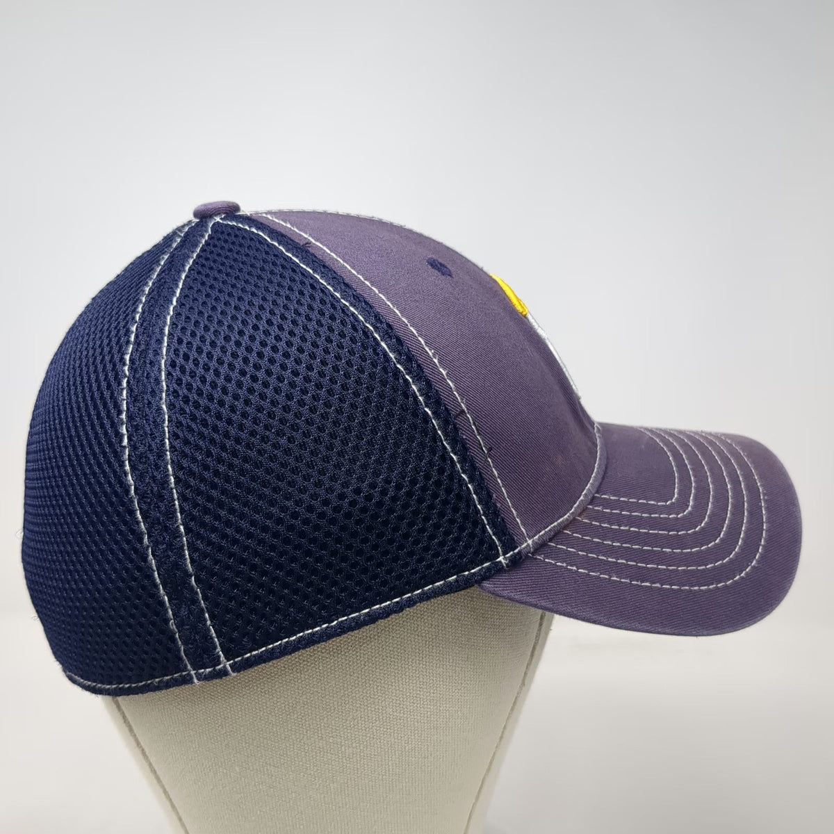 Los Angeles Angels MLB New Era Baseball Cap Blue M Mesh Cooperstown Logo Hat