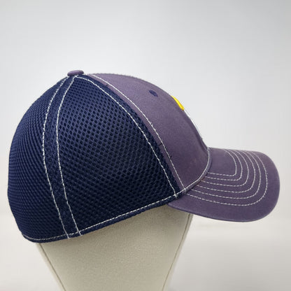Los Angeles Angels MLB New Era Baseball Cap Blue M Mesh Cooperstown Logo Hat