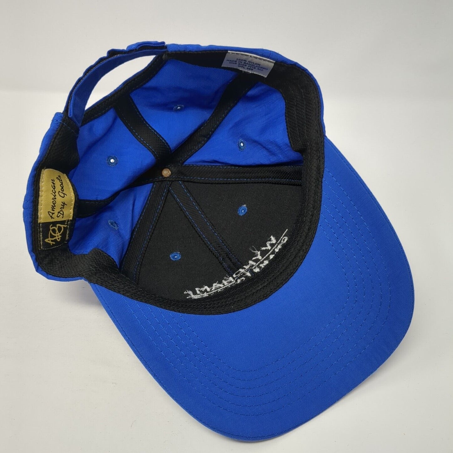 Wyndham Championship Strapback Baseball Cap Black One Size American Dry Goods