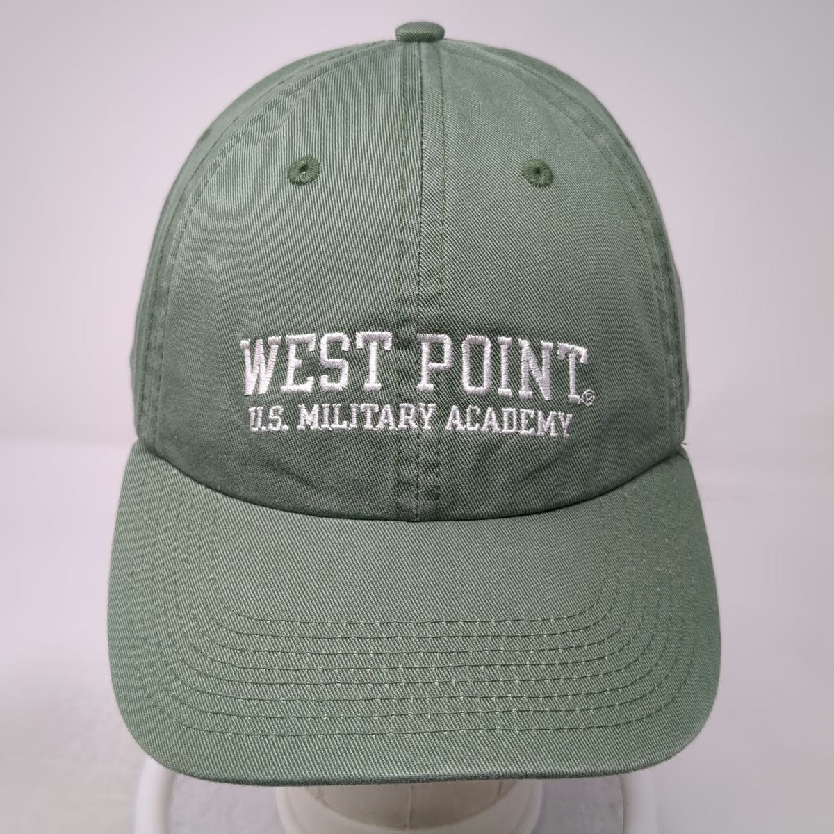 Fahrenheit West Point US Military Academy Hat Green Baseball Cap OSFM Slideback
