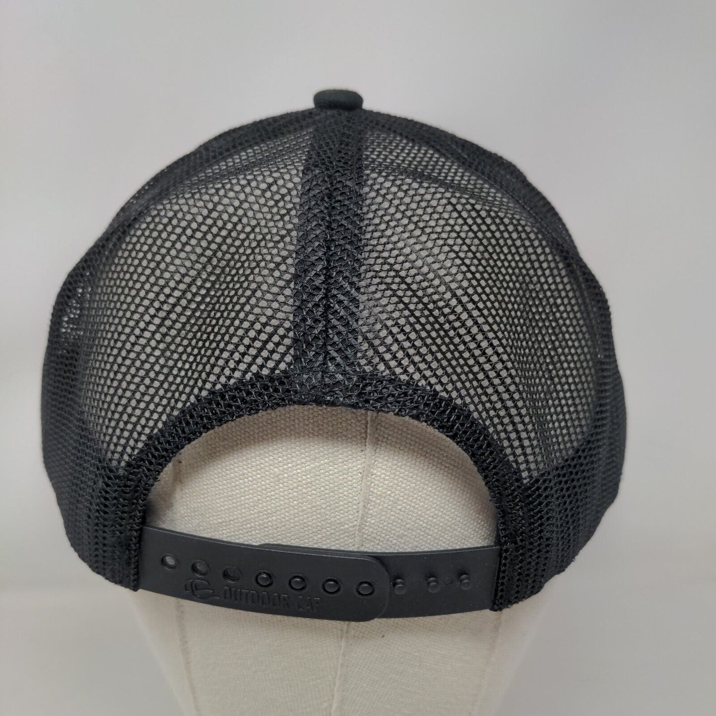 Golden Harvest Adult Snapback Trucker Hat Black One Size Mesh Back Outdoor Cap