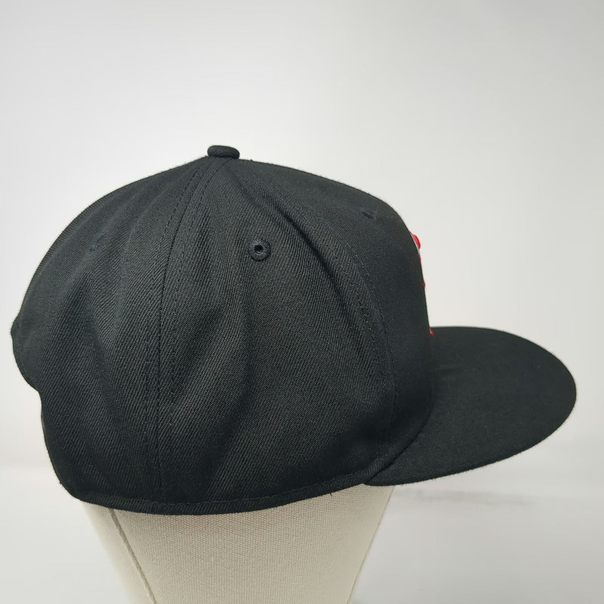 Boston Red Sox MLB New Era Snapback Black One Size Flat Brim 9FIFTY Baseball Hat