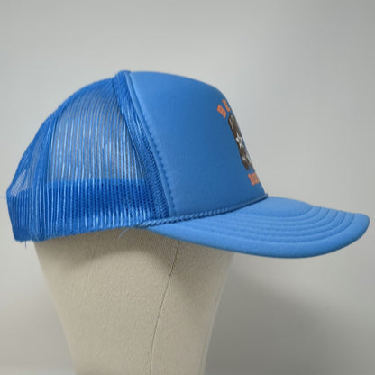 Otto Trucker Hat Blue OSFM Thomas Rhett Better In Boots Cowboy Boot Mesh Rope